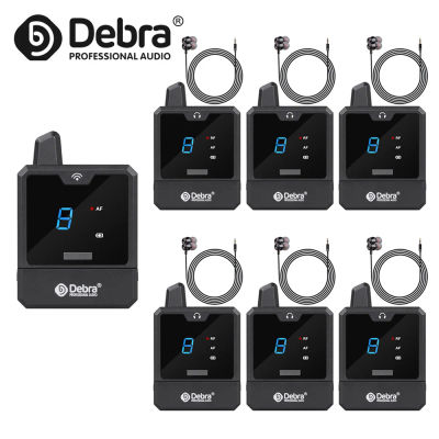 Debra Audio IEM Er-Mini sistema de Monitor intrauditivo inalámbrico portátil Li-on recargable para monitoreo de escenario profesional de Audio