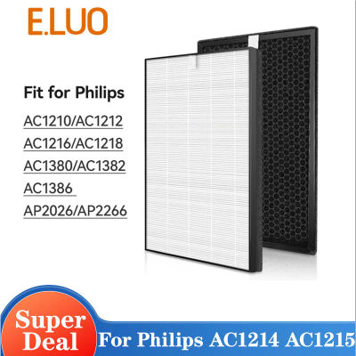 FY1410/30 FY1413/30 Filtro HEPA real con filtro de carbón activado para purificador de aire Philips AC1214 AC1215 AC1217 AC2729