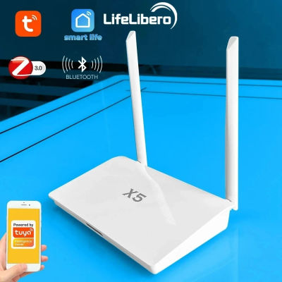 Puerta de enlace X5 Project Tuya Zigbee con señal fuerte mejorada, concentrador Bluetooth Zigbee 3,0 multifunción con cable para Villa, hogar inteligente