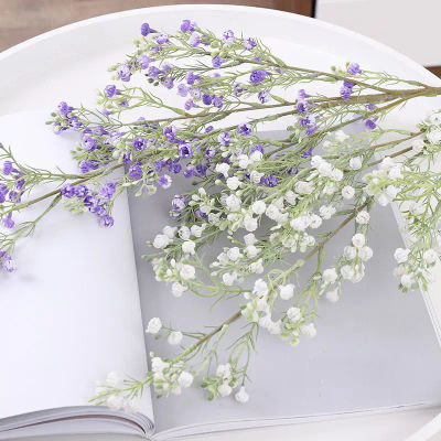 Planta de flores artificiales Gypsophila, gran oferta, ramo de novia para boda, festival de Navidad en casa, regalo artesanal, decoración, utilería de fotografía