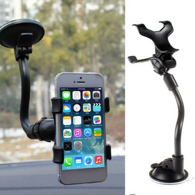 Soporte para teléfono con ventosa giratoria 360 para coche, soporte Flexible para móvil, soporte para iPhone, Samsung, Xiaomi, Clip para teléfono en coche