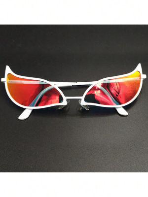 Gafas Doflamingo Donquixote Doflamingo ojo de gato gafas de sol Cosplay para hombres mujeres moda Vintage divertidas gafas de sol hombre mujer