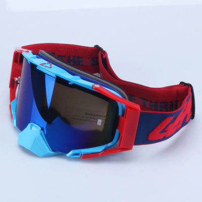 Gafas de Motocross 6.5 de Doble Capa Antivaho, Gafas de Ciclismo, Gafas para Casco de Motocicleta para Hombre