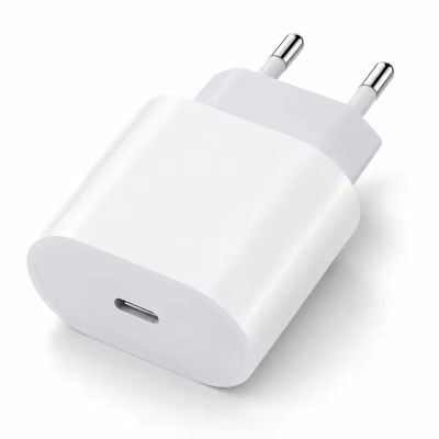 Cargador Rápido PD de 20W para iPhone 17 16 15 14 13 12, Cable de Carga Tipo C para iPad y AirPods, Adaptador con Enchufe Europeo