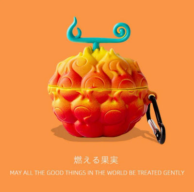 Funda de One Piece Devil Fruit para Airpods 4, funda protectora de silicona para auriculares de Anime para Airpods Pro 2, funda/Airpods 3 2 1