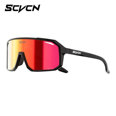 SCVCN Nuevas Gafas de Ciclismo Fotocromáticas, Gafas MTB, Gafas de Ciclismo de Carretera, Gafas UV400 para Hombres y Mujeres, Gafas Deportivas para Ciclismo al Aire Libre, Béisbol, Pickleball,