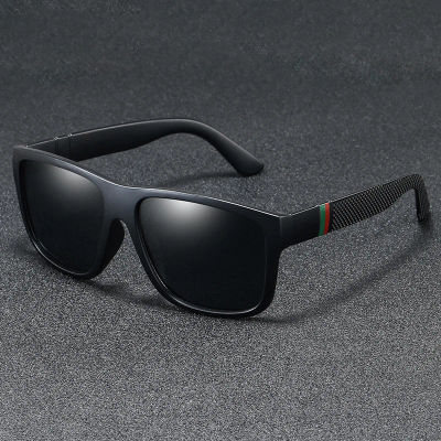 Gafas de sol polarizadas de gran tamaño a la moda para hombre y mujer, gafas de sol cuadradas Vintage de lujo para conducir, pescar y viajar, gafas UV400