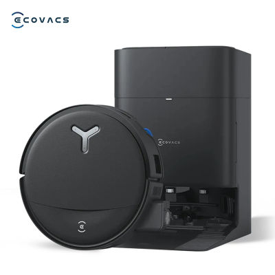 Aspiradora Robot ECOVACS DEEBOT T80S Omni con Función de Mopa, 24,800Pa, OZMO Roller 2.0, Autovacío, Lavado Automático de Mopa, IA