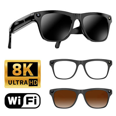 Gafas Inteligentes con IA de Lenovo, Cámara de Grabación HD 8K de 800W, Foto, Video, Llamadas de Voz, Traducción, Bluetooth, Gafas de Motocicleta con IA