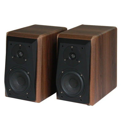 Altavoces de Estantería Pasivos para Audiófilos de 5.5 Pulgadas, 200W de Potencia, Altavoces Estéreo Hi-Fi de Madera de 2 Vías con Tweeter de 3 Pulgadas para Uso Doméstico