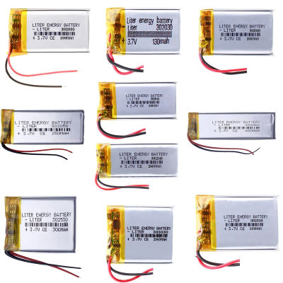 Batería Lipo de alta capacidad de 3,7 V 302035 para controladores de PS4, humidificadores, dispositivos GPS, tecnología portátil y altavoces Bluetooth