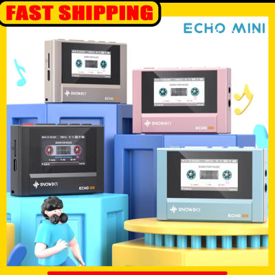 Fiio Snowsky Echo Mini inalámbrico Bluetooth Mp3 Mini Walkman 8GB soporte personalizado Dsd Retro reproductor Bluetooth portátil música regalo hombre