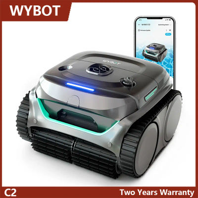 Aspiradora Robótica Automática para Piscinas con Filtración de Doble Capa, 3 Horas de Duración de la Batería, Control por Aplicación, Programación Periódica