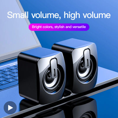 Altavoz Bluetooth inalámbrico USB para ordenador de escritorio, caja de sonido de música Musical, Bluetooth, Mini Altavoces estéreo