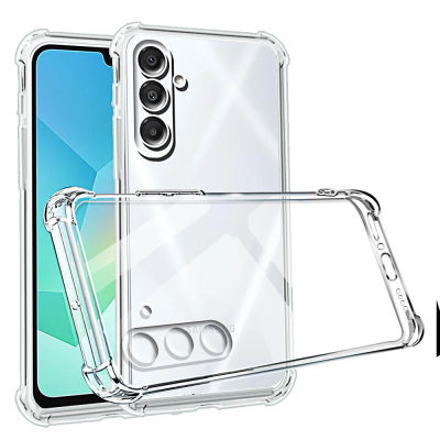 Funda de teléfono a prueba de golpes para Samsung Galaxy A16 5G A15 5G 4G A25 A35 A55 fundas traseras transparentes Clera A 16 15 25 35 55 fundas de teléfono