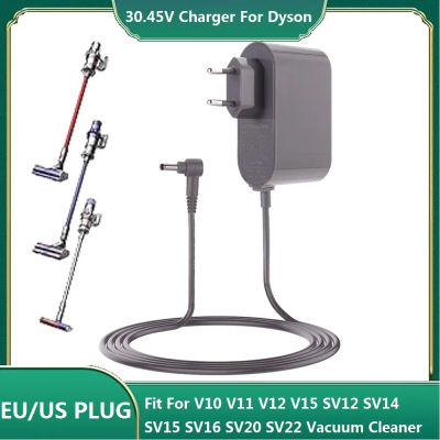 Cargador de 30,45 V y 1,1 A para aspiradora Dyson V10 V11 V12 V15 SV12 SV14 SV15 SV16, adaptador de corriente de 33 W con cable de 1,8 m