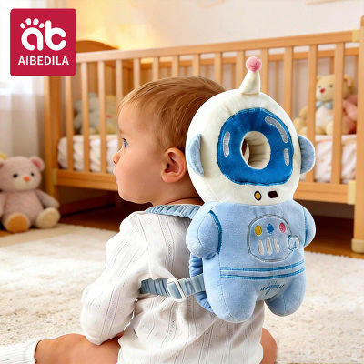 Almohada Protectora de Cabeza y Espalda Anti-Caídas para Bebés, Diseño de Astronauta de Dibujos Animados AIBEDILA, Cojín de Seguridad para Recién Nacidos, Bebés y Niños Pequeños