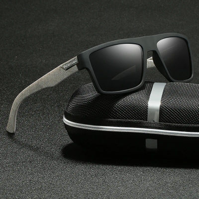Gafas de sol polarizadas de lujo a la moda, gafas cuadradas a la moda para hombre, gafas Vintage para conducir y escalar, gafas deportivas, regalo de Navidad