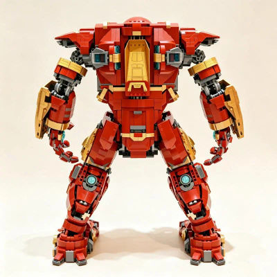 4049 piezas, bloques de construcción para crear un modelo de robot, juguetes de ensamblaje, decoración para escritorio, regalos para niños y adultos, ideal para cumpleaños, Navidad y fiestas.