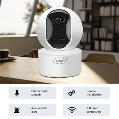 Neye 8MP 4K PTZ WiFi cámara interior para el hogar Monitor para bebés/ancianos con cámara con Zoom Digital 5X cámara de protección de seguridad