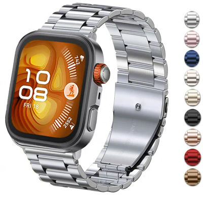 Correa de reloj para Huawei Watch Fit 4 pro-fit4-3 Correa Smartwatch Correa pulsera de acero inoxidable para Huawei Fit 3 2 pulsera de Metal
