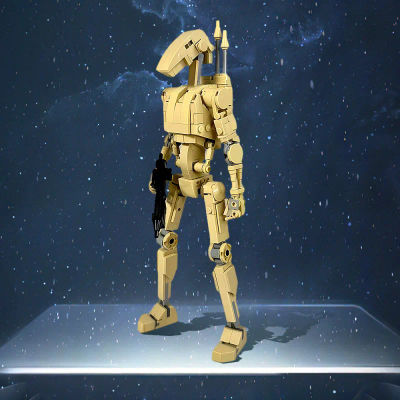 MOC-168210 Guerra Espacial B1 Robot de batallaMOC-168210 Guerra Espacial B1 Robot de batalla bloques de construcción modelo Alien Robot ladrillos juguetes niños Birt