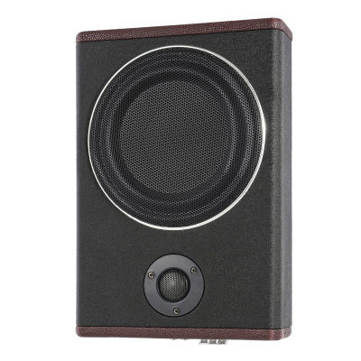 Subwoofer de rango completo para coche de 8 pulgadas, estéreo ultrafino para coche debajo del asiento, Audio activo, agudos, graves, amplificador incorporado, altavoz DC 12V 600W