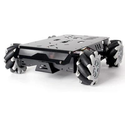 Kit de Robot Programable con Ruedas Mecanum V3 para Arduino, Capacidad de Carga de 25 kg, con Motor con Encoder y Control PS2