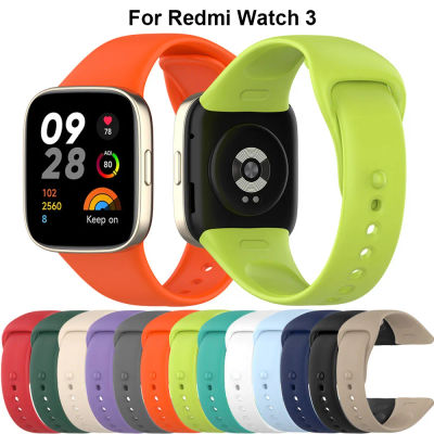 Correa de reloj para Redmi Watch 3 Original SmartWatch pulsera de silicona para Xiaomi Redmi3 accesorios Correa