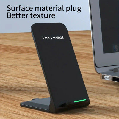Soporte de cargador inalámbrico plegable de 30W para iPhone 17 16 15 14 13 12 Pro X XS 8 Samsung Xiaomi estación de carga rápida