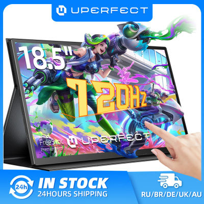 Monitor portátil con pantalla táctil UPERFECT de 18,5", 120 Hz, extensor de pantalla para juegos FreeSync, USB C, HDMI para PC, portátil, teléfono móvil Huawei