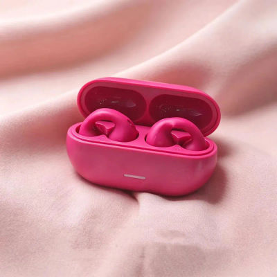 Auriculares Inalámbricos Bluetooth 5.3 de Conducción Ósea con Diseño de Clip para la Oreja, Ultraligeros y Cómodos de Usar