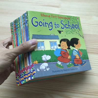 10 libros/juego de 15X15Cm, libros ilustrados Usborne para niños, historia famosa para bebés, libro infantil en inglés, educativo Infantil