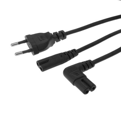 Fengyidz UE a IEC 320C C7 cable de alimentación de CA Schuko CEE7/16 a C7 Firgure 8 cable de alimentación para Samsung Philips Sony TV LED, 300cm