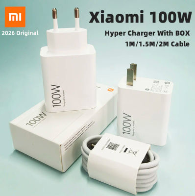 Cargador Original XIAOMI de 100W para Mi 17 Ultra, 15t, Poco F8, M8 Pro, F7, Redmi, Cargador de Pared con Hypercharge, Cable Tipo C Xiaomi