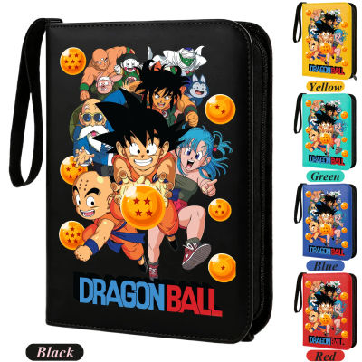 400 unidades de álbumes de tarjetas Dragon Ball con cremallera, archivador de exhibición, carpeta de colección Vegeta, funda protectora para tarjetas