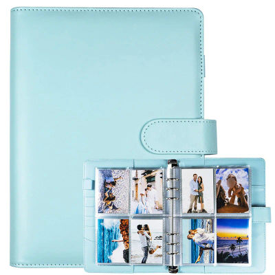 Carpeta de álbum de sesión fotográfica reutilizable A5 Kpop de 25 piezas | Organizador de almacenamiento de tarjetas Idol de hojas sueltas | Libro porta tarjetas fotográficas coleccionables