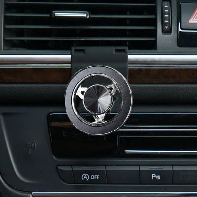 Magsafe soporte para teléfono de coche, soporte para GPS, clip para teléfono para Audi A6 C7 2012-2018, accesorios para iPhone 12-18