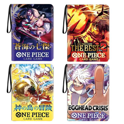 Álbum de Cartas OPCG de One Piece, 900 Piezas, OP15 EB03 PRB02, Carpeta con Mapa de Anime, Protector HD, Cuaderno, Regalos