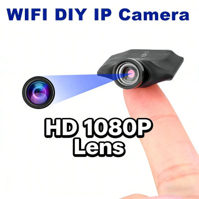 HD 1080P 120 ° Cámara Wifi Gran Angular DlYIP, Mini Grabadora de Video con Detección de Movimiento, Monitor para Bebés, Cámara de Vigilancia