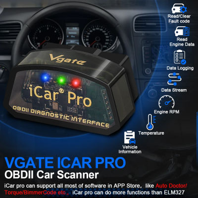 Escáner OBD2 Vgate iCar Pro ELM327 2026, Bluetooth 3.0/4.0/WIFI para Android iOS, Herramienta de Diagnóstico para Automóviles, Lector de Códigos