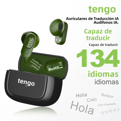【Auriculares con traductor AI】HTC NE51 auriculares Bluetooth TWS intrauditivos deportivos inalámbricos de larga duración con micrófono auriculares ultraligeros