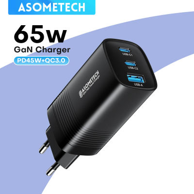 Cargador USB C GaN de 65W PPS 45W PD QC 3,0 tipo C carga rápida para Samsung iPhone 15 14 13 Pro teléfono MacBook portátil cargadores rápidos