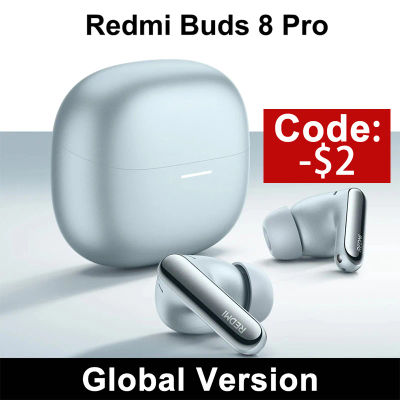 Audífonos Xiaomi Redmi Buds 8 Pro TWS, 3 Micrófonos, Cancelación Activa de Ruido AI de 55 dB, Bluetooth 5.4, 35 Horas de Batería, Audífonos Intrauditivos Mi
