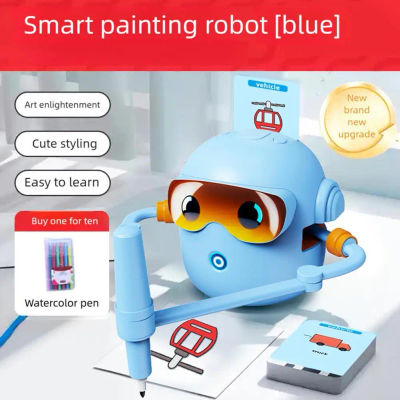 Robot de dibujo Voicebots para niños, máquina de dibujo educativa interactiva por voz, Robot de pintura mágica, regalo para niños y niñas