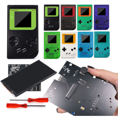 Para Game Boy DMG GB DMG V5, kit de pantalla LCD Ultra IPS con altavoz, imagen FRM, posición vertical ajustable