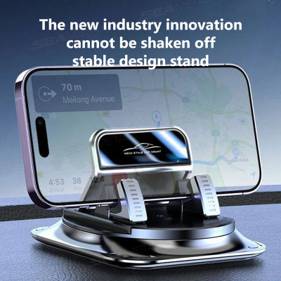 Soporte Universal para Teléfono Móvil SEAMETAL, Soporte Antideslizante para Teléfono en el Tablero del Auto, Soporte GPS para Xiaomi, iPhone