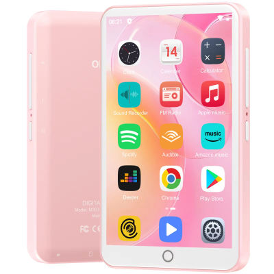 Reproductor MP3 de 16GB/80GB con Android 9.0, Bluetooth y WiFi, pantalla de 4.0 pulgadas con altavoces, radio FM, eBooks, capacidad de hasta 512GB.