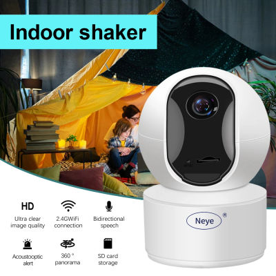 Cámara de seguridad WiFi para el hogar, Monitor de bebé HD de 8MP, Audio bidireccional, panorámica de 360 °, detección de seguimiento automático por Ia