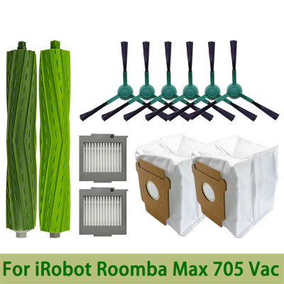 Para iRobot Roomba Max 705 Vac Robot repuestos de aspiradora cepillos laterales principales filtros bolsas de polvo Accesorios